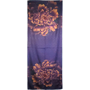 NWT Double-Sided Silk Scarf 27"x70" Long Rectangle Shawl Wrap 8688